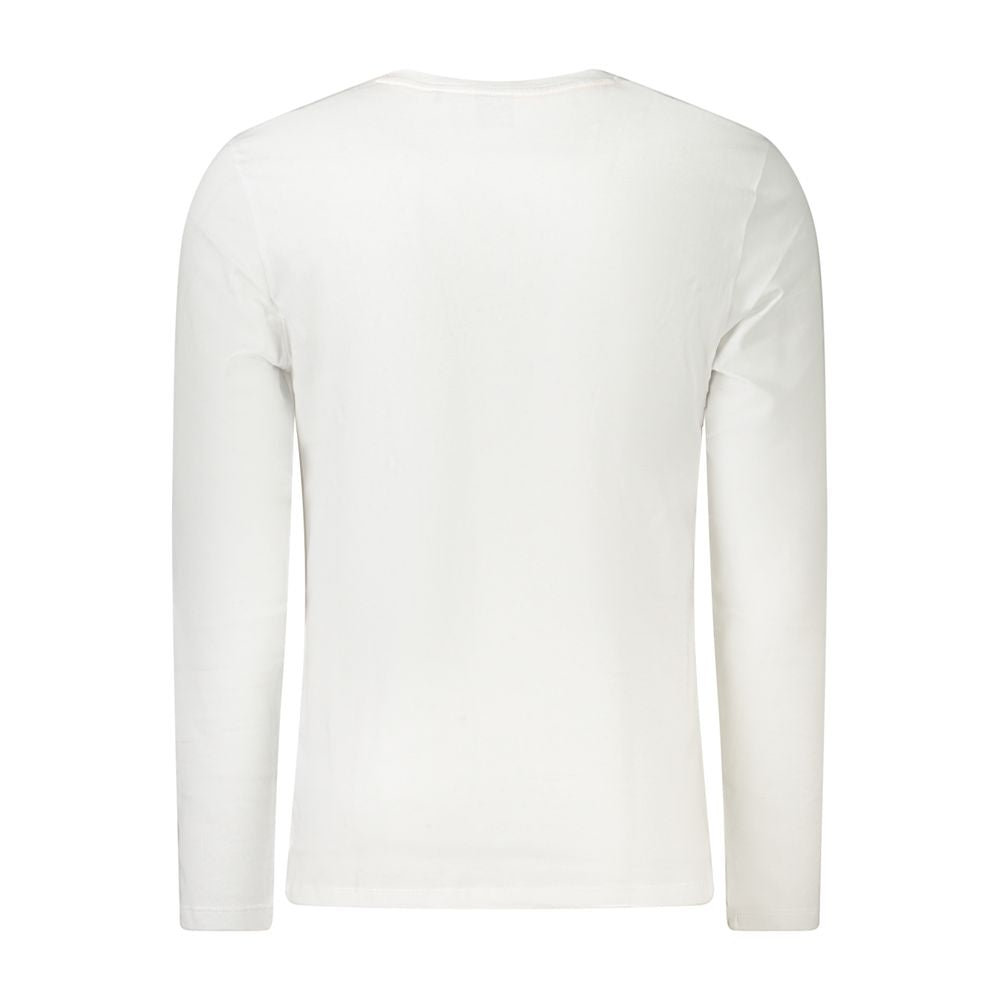 Hugo Boss White Cotton Men T-Shirt BO-39637-S