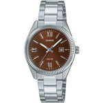 CASIO COLLECTION Mod. LADY DATE - BROWN LTP-1302DD-5AVDF