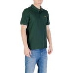 Lyle & Scott Lyle & Scott Green Cotton Polo Shirt LY-16584100150-IT48 | L