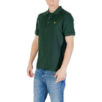 Lyle & Scott Lyle & Scott Green Cotton Polo Shirt LY-16584100150-IT48 | L