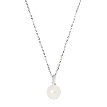 MAJORICA JEWELRY Mod. 12265.01.2.N42.000.1 pearl necklace on silver chain