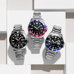 CASIO SPORT Mod. DIVER DATE 200M - BLACK MDV-107D-1A1VEF