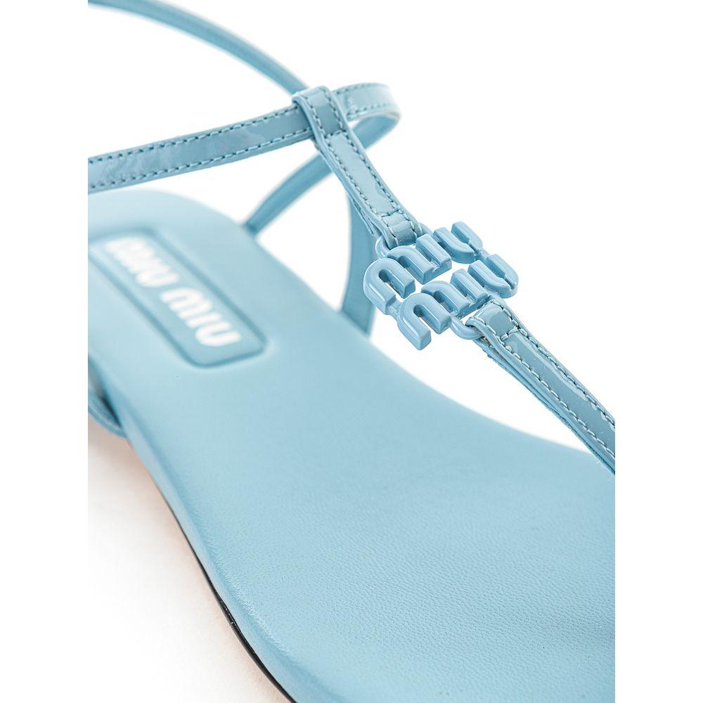 Miu Miu Miu Miu Blue Patent Leather Sandal MI-514267320013813-EU36/US6 1728,67397976224,Blue,EU36/US6,EU37/US7,Miu Miu,New with tags,Sandals - Women - Shoes,Shoes,Women,Women - Shoes