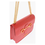 Moschino Moschino LOVE faux leather bag with chain shoulder strap and golden c MOP447140GD 1728,74866327712,Bags,Moschino,New with tags,Red,Shoulder Bags - Women - Bags,Women,Women - Bags