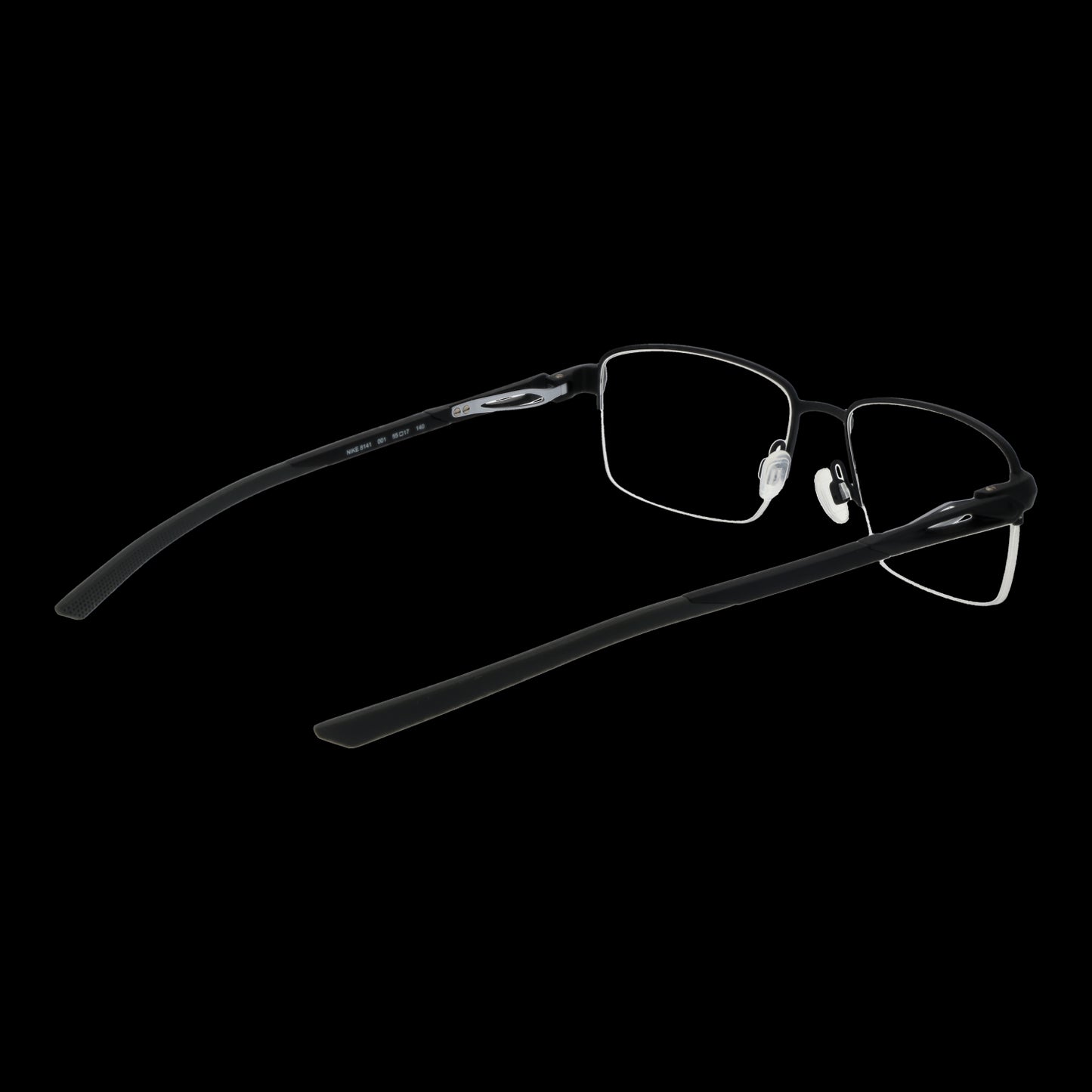 NIKE MOD. NIKE 8141 55001 stylish gent's eyeglasses in black design suitable for modern men