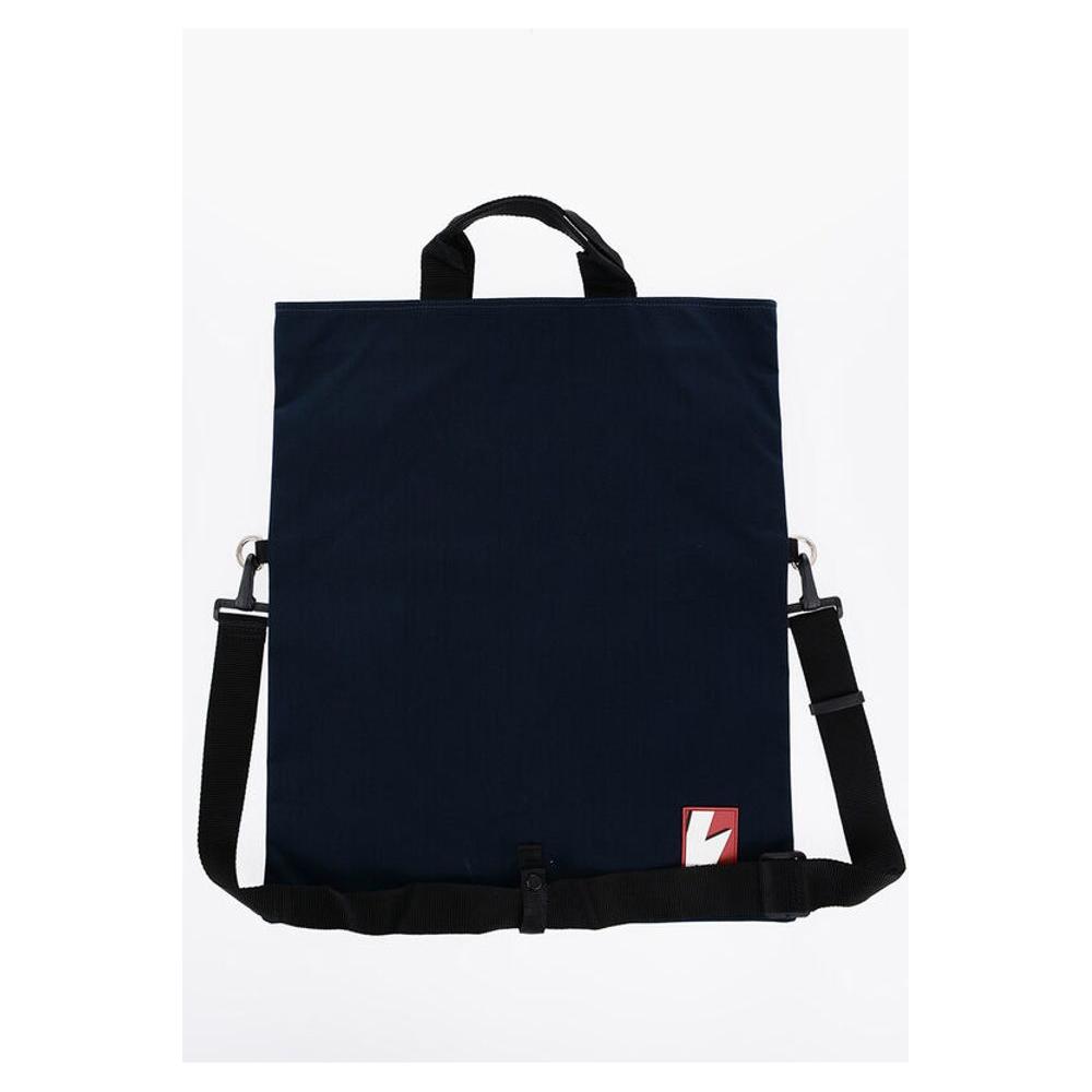 Neil Barrett Neil Barrett Maxi Borsa in Nylon con Tracolla Removibile NEP611925GD 1728,74866327712,Bags,Blue,Men,Men - Bags,Neil Barrett,New with tags,Shoulder Bags - Men - Bags