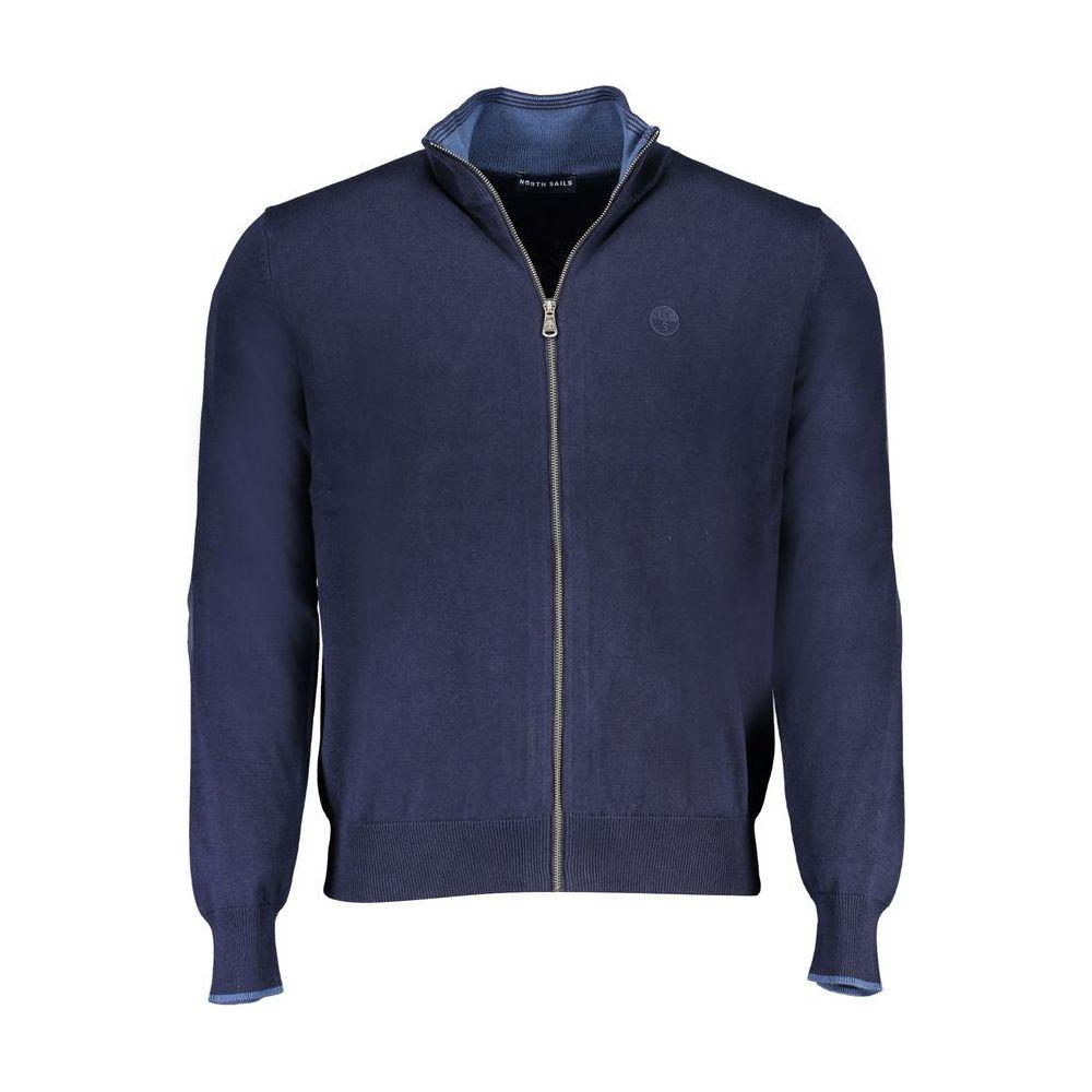 North Sails Blue Cotton Sweater NO-29720-S-FBB-293