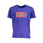 Norway 1963 Blue Cotton Men T-Shirt 1728,67403481248,Blue,Clothing,M,Men,Men - Clothing,New with tags,Norway 1963,T-Shirts - Men - Clothing Norway 1963 NO-37705-M