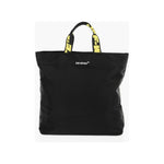 Off-White Nylon HARDCORE Tote Bag with Logoed Handles