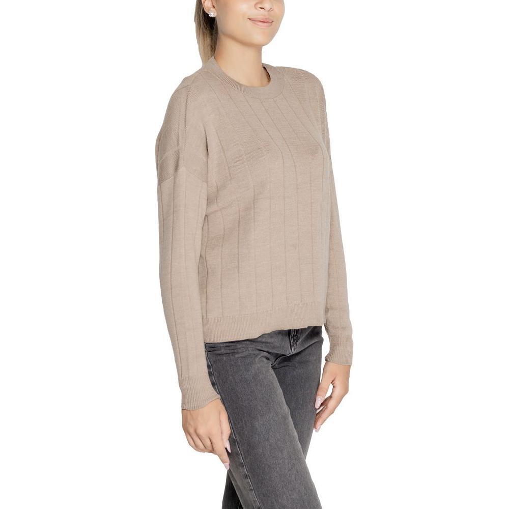 Only Beige Marabou Sweater ON-15171200127-IT44|L