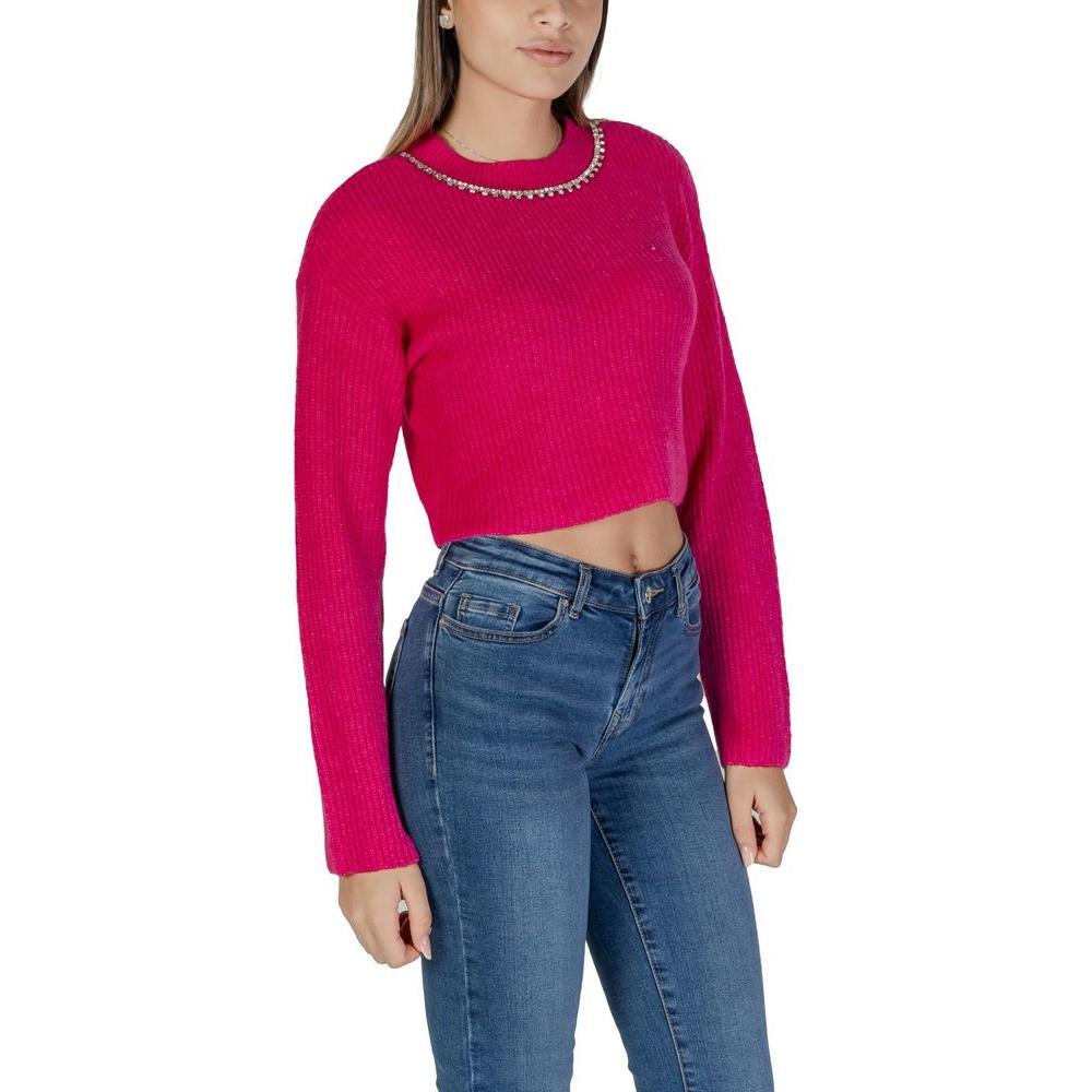 Only Pink Recycled Polyester Sweater ON-14843500134-IT44|L