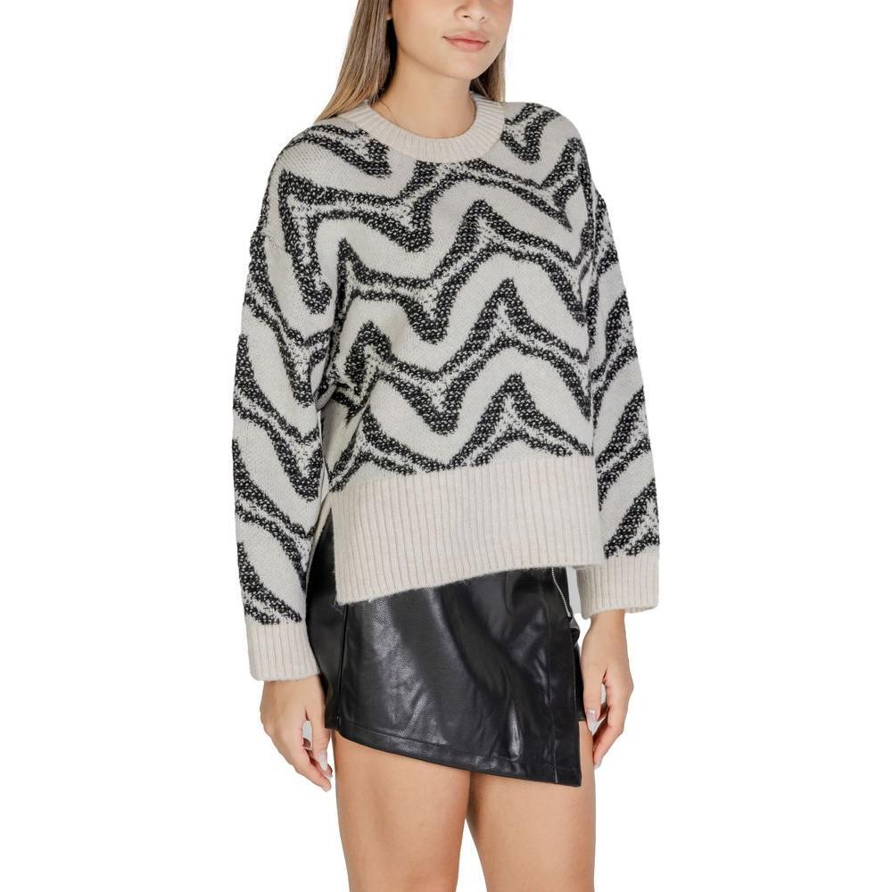 Only White Marabou Sweater ON-15572600008-IT40|S