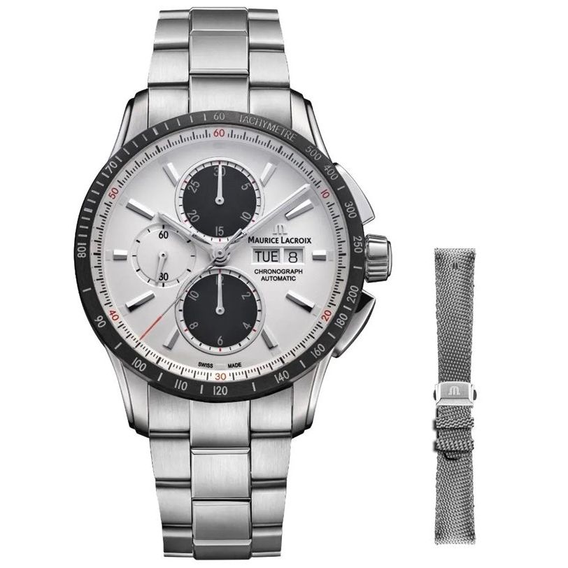 MAURICE LACROIX MOD. PONTOS S CHRONO PT6038-SSL2H-130-A
