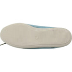 Pantofola D'Oro Sky Blue Suede Lace Bow Loafers Ballet Flat Shoes LA8396-37