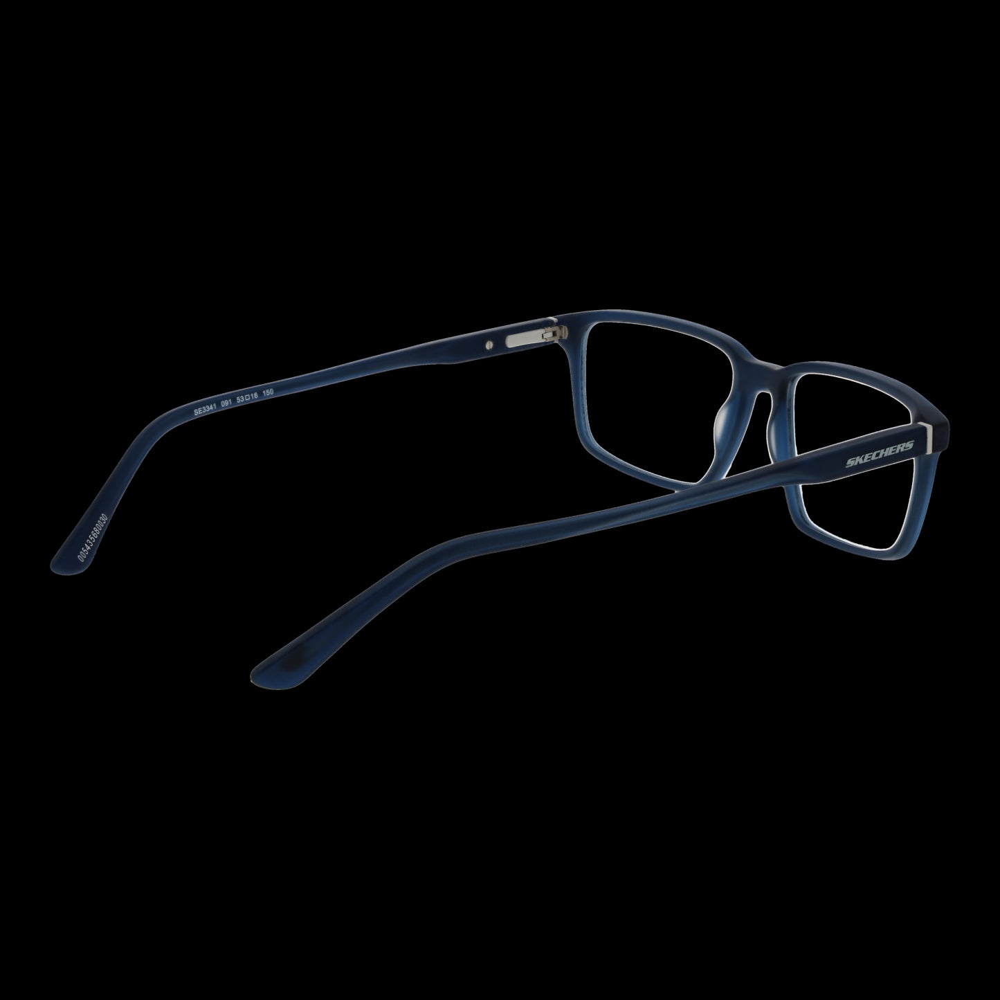 SKECHERS MOD. SE3341 53091 eyeglasses for gents, stylish and sleek design, rear side view of glasses highlighting frame details.