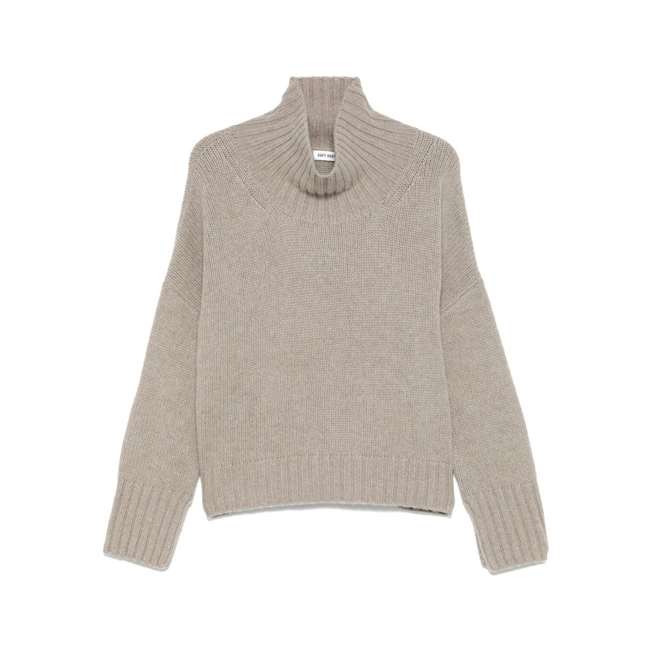 SOFT GOAT Sweaters Light Grey Topwear