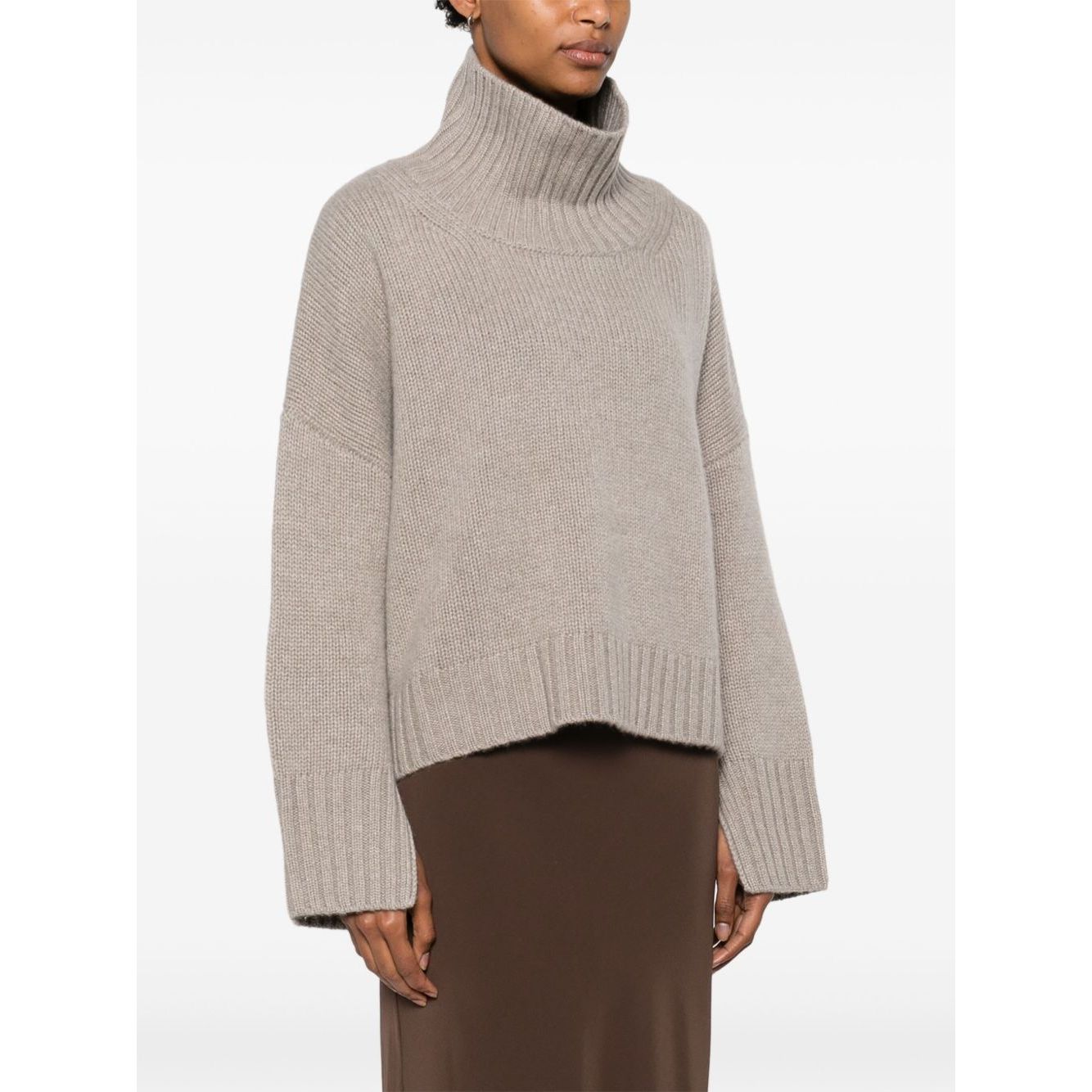 SOFT GOAT Sweaters Light Grey Topwear