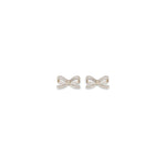 Self-Portrait Crystal bow Earrings SE-AW25606EGDGOLD-ONE SIZE