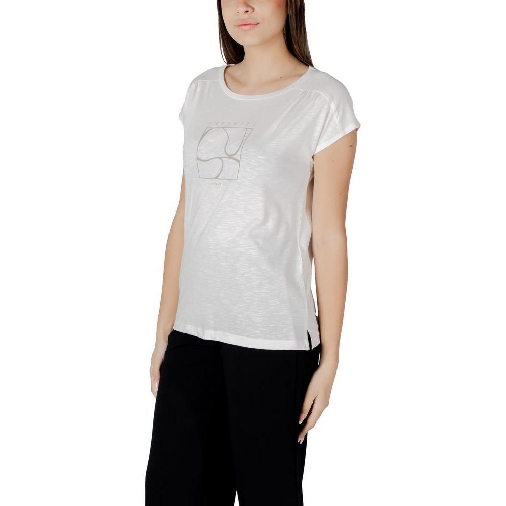 Street One White Cotton Tops & T-Shirt
