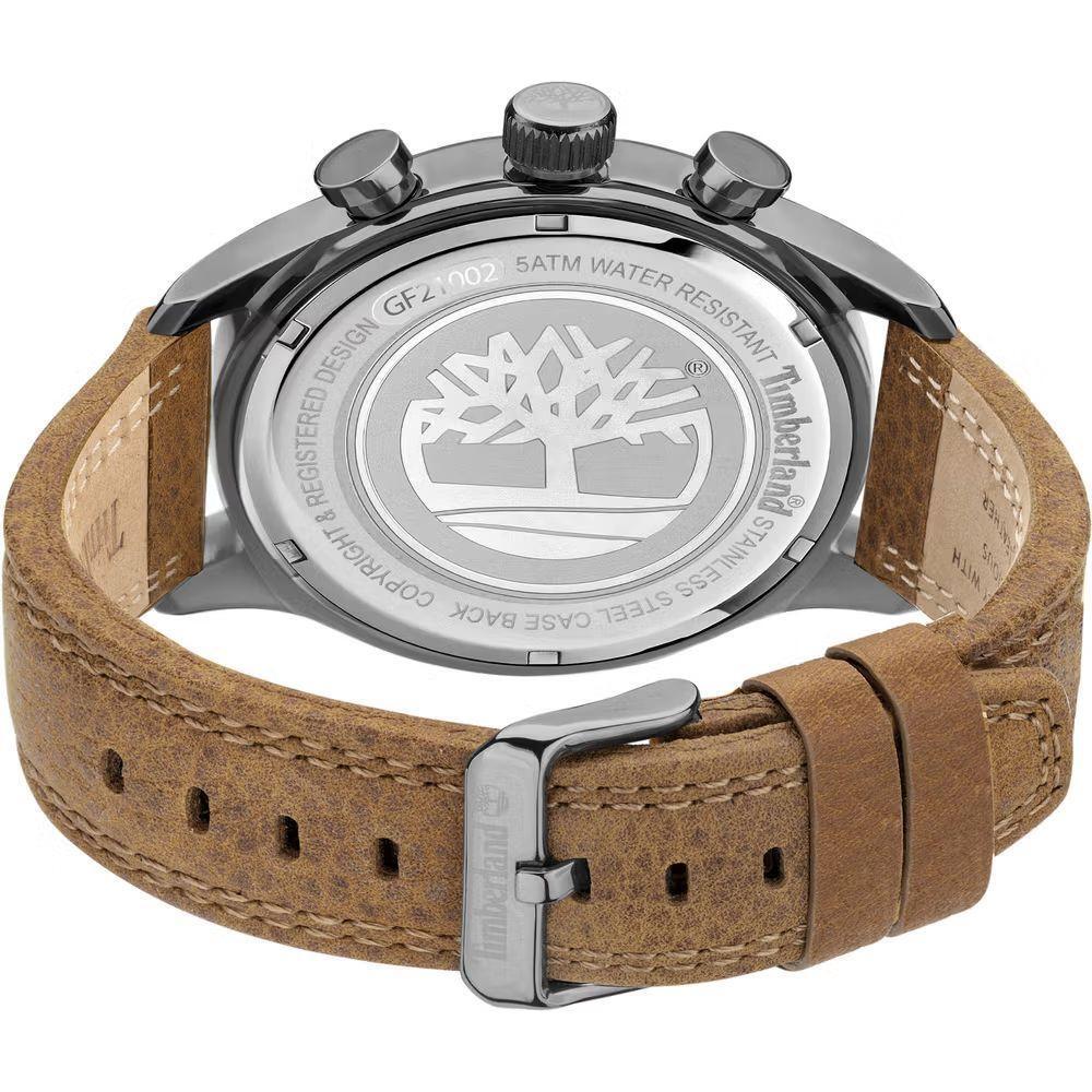 Timberland Brown Leather Watch 1728,67434610848,Brown,Men,New with tags,Timberland,Watches,Watches for Men - Watches Timberland TITDWGF2100202AC