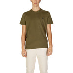 U.S. POLO ASSN. Green Cotton T-Shirt US-15717800149-IT44 | S
