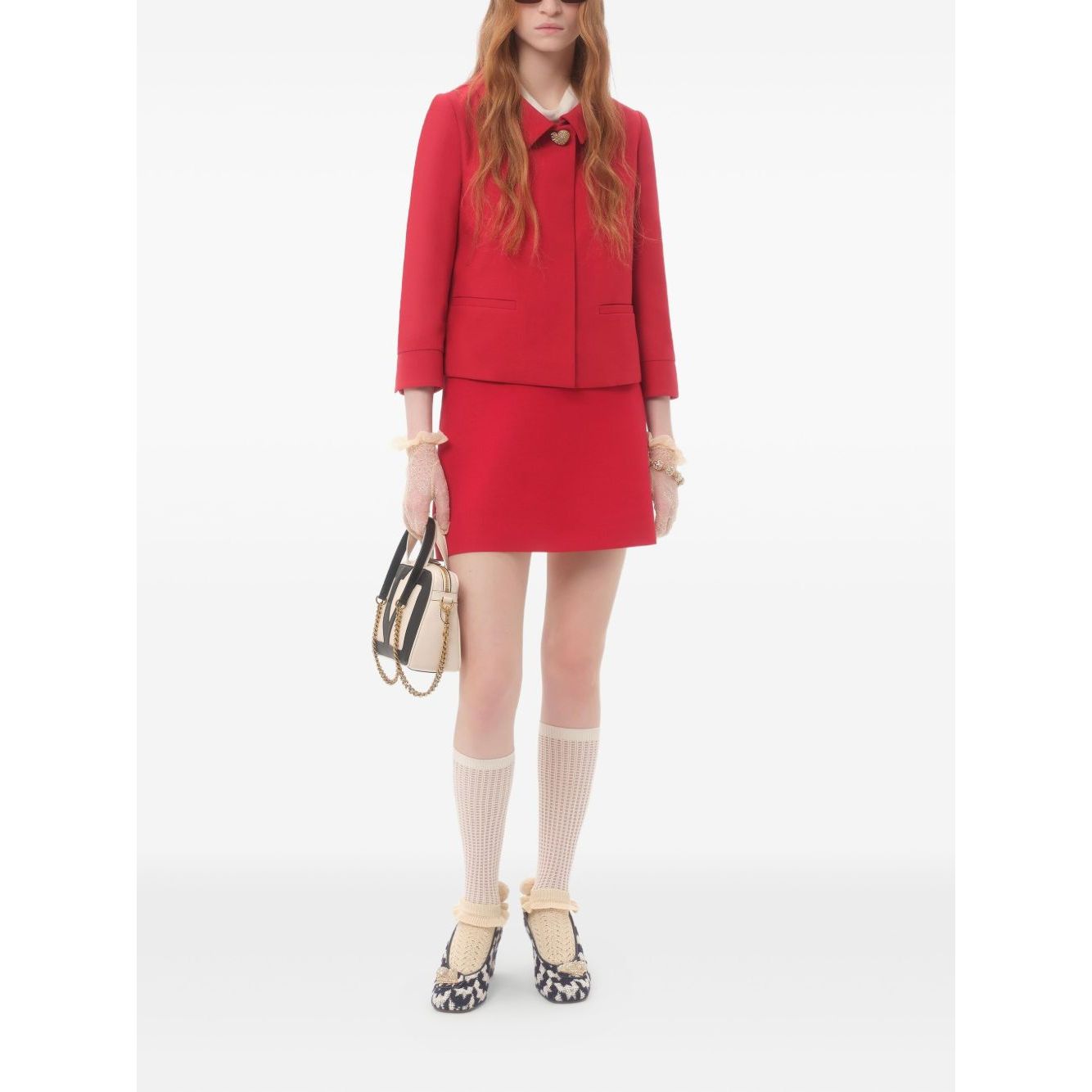 Valentino Crepe Couture Skirt