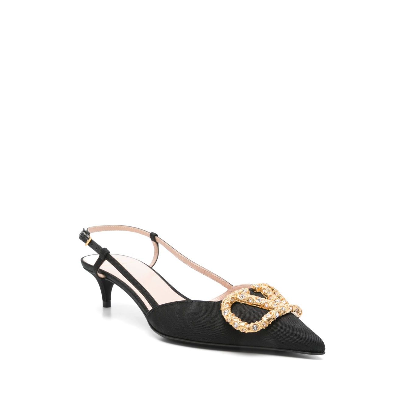 Valentino Garavani VLogo Slingback Pumps 40 Medium Heel