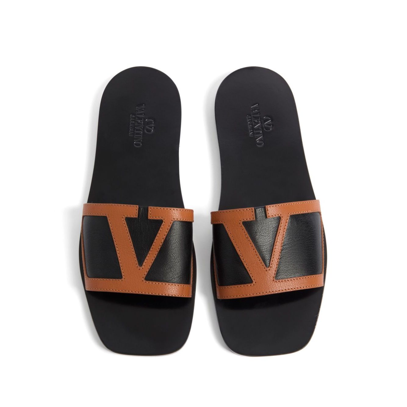 Valentino Garavani Viva Superstar Slide Sandal In Nappa Sandals