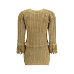 Valentino Lurex knit short Dress