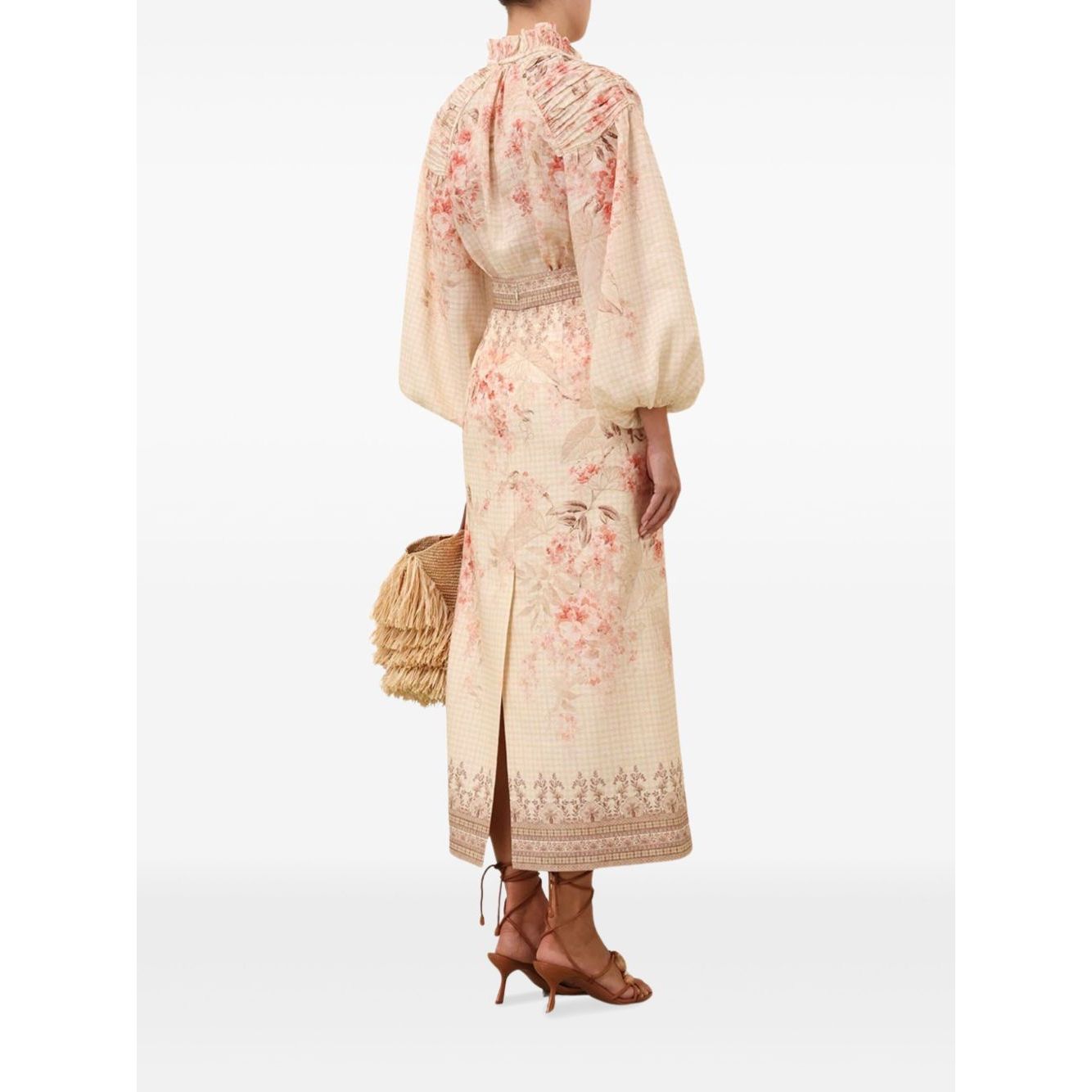 Zimmermann Illuminate Pencil Midi Skirt