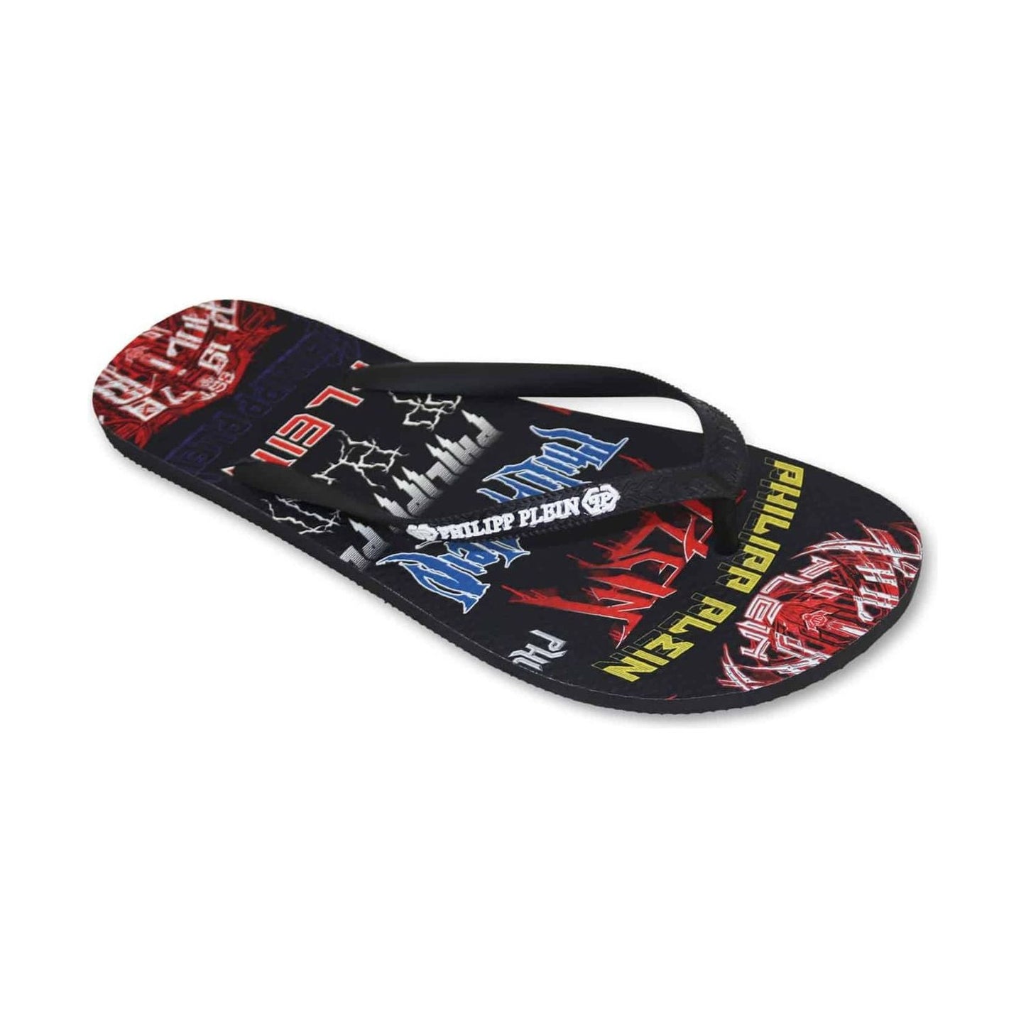 Philipp Plein Infradito e Ciabatte BRD_90299_BLACK-MULTI:378445