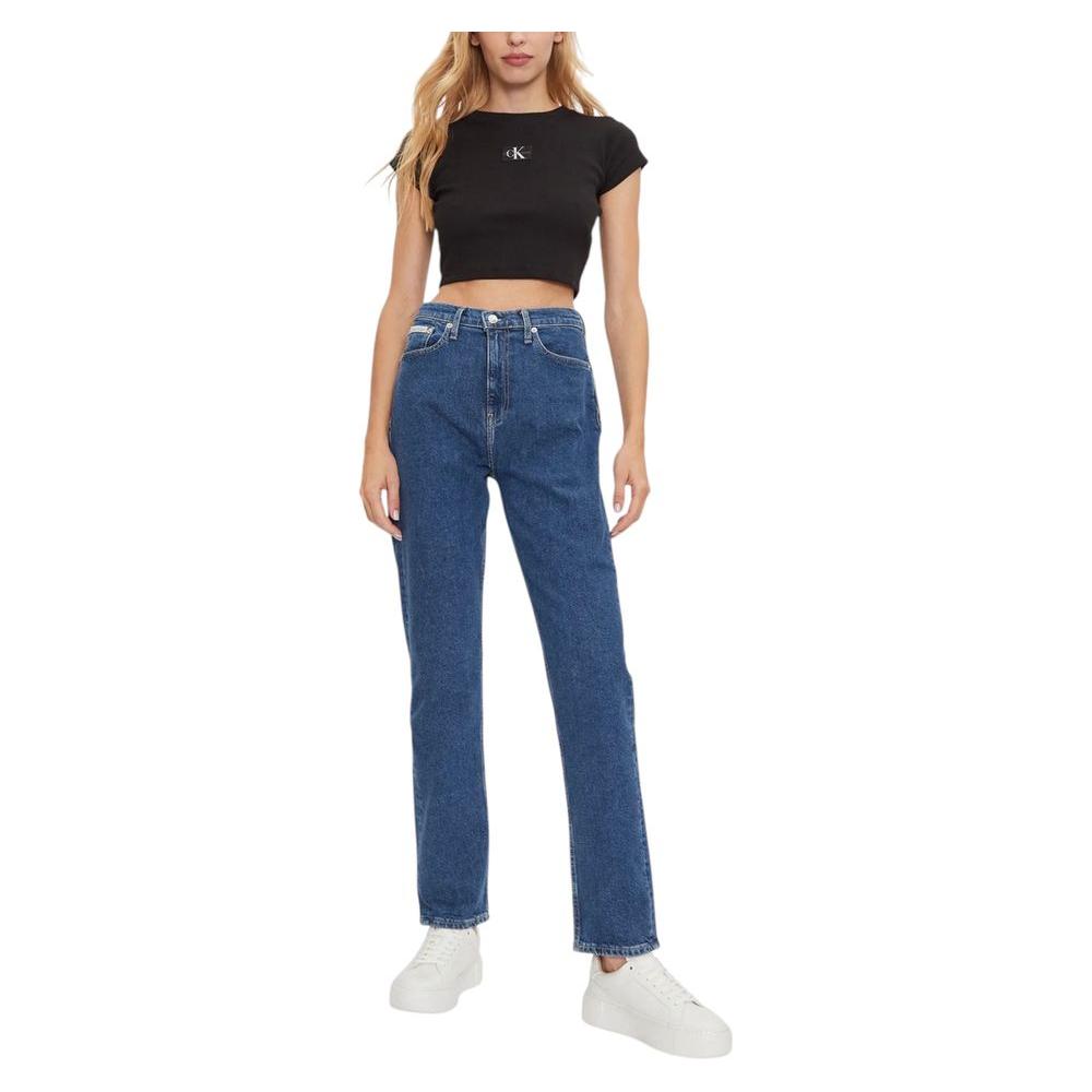 Calvin Klein Jeans Blue Cotton Jeans & Pant
