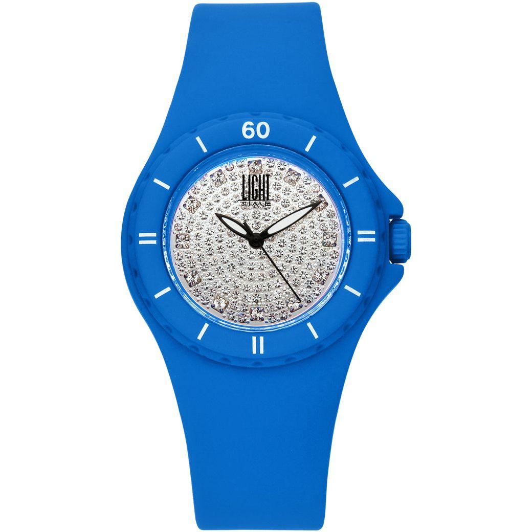 LIGHT TIME Mod. SILICON STRASS WATCHES