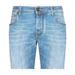 Light Blue Cotton Jeans & Pant JACO-10732-IT38 | XS