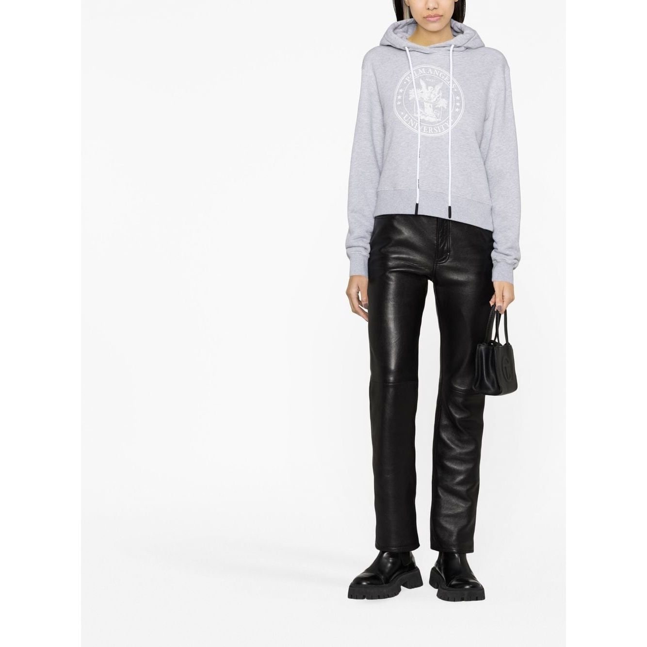 Palm Angels Sweaters Grey PWBB022S23FLE0050801