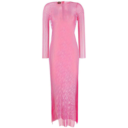 Santa Brand rhinestone-embellished maxi dress DIAMONDMAXIDRESSROSE-P23