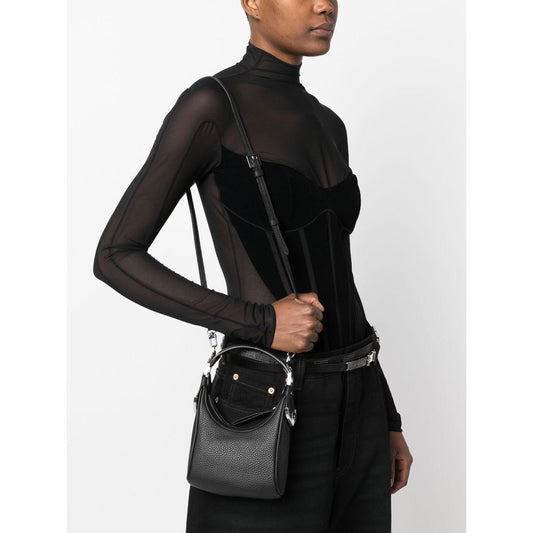 By Far Pre Cosmo leather tote bag 23CRCMSABLFLTSMABL