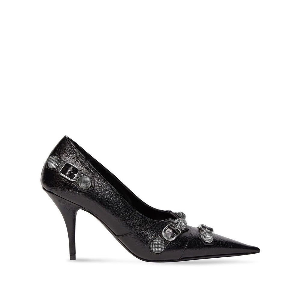 Balenciaga Cagole 90MM cracked heel pumps High Heel