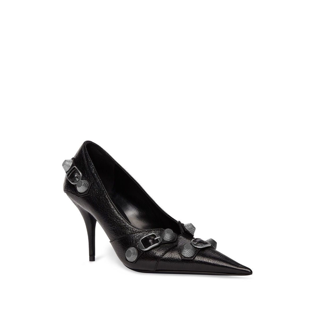 Balenciaga Cagole 90MM cracked heel pumps High Heel