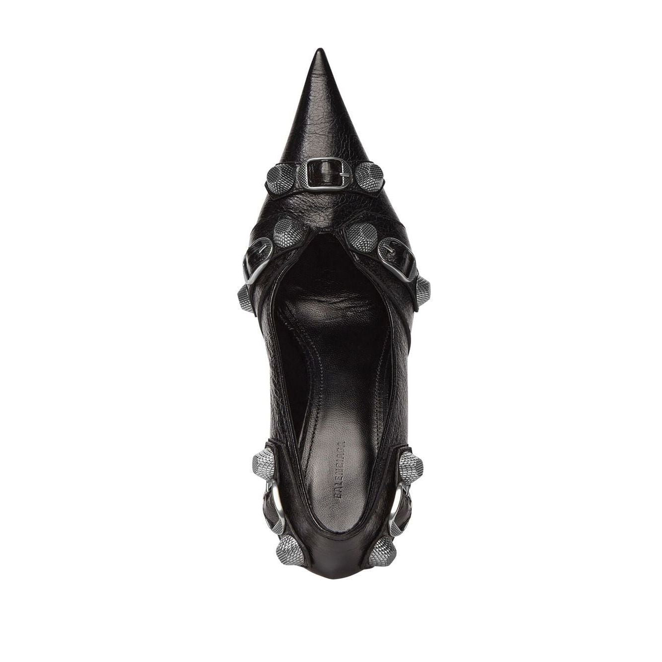 Balenciaga Cagole 90MM cracked heel pumps High Heel