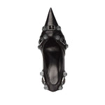 Balenciaga Cagole 90MM cracked heel pumps High Heel