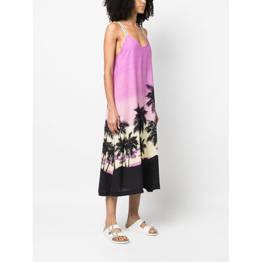 Palm Angels Dresses Purple PWDJ001S23FAB0043710