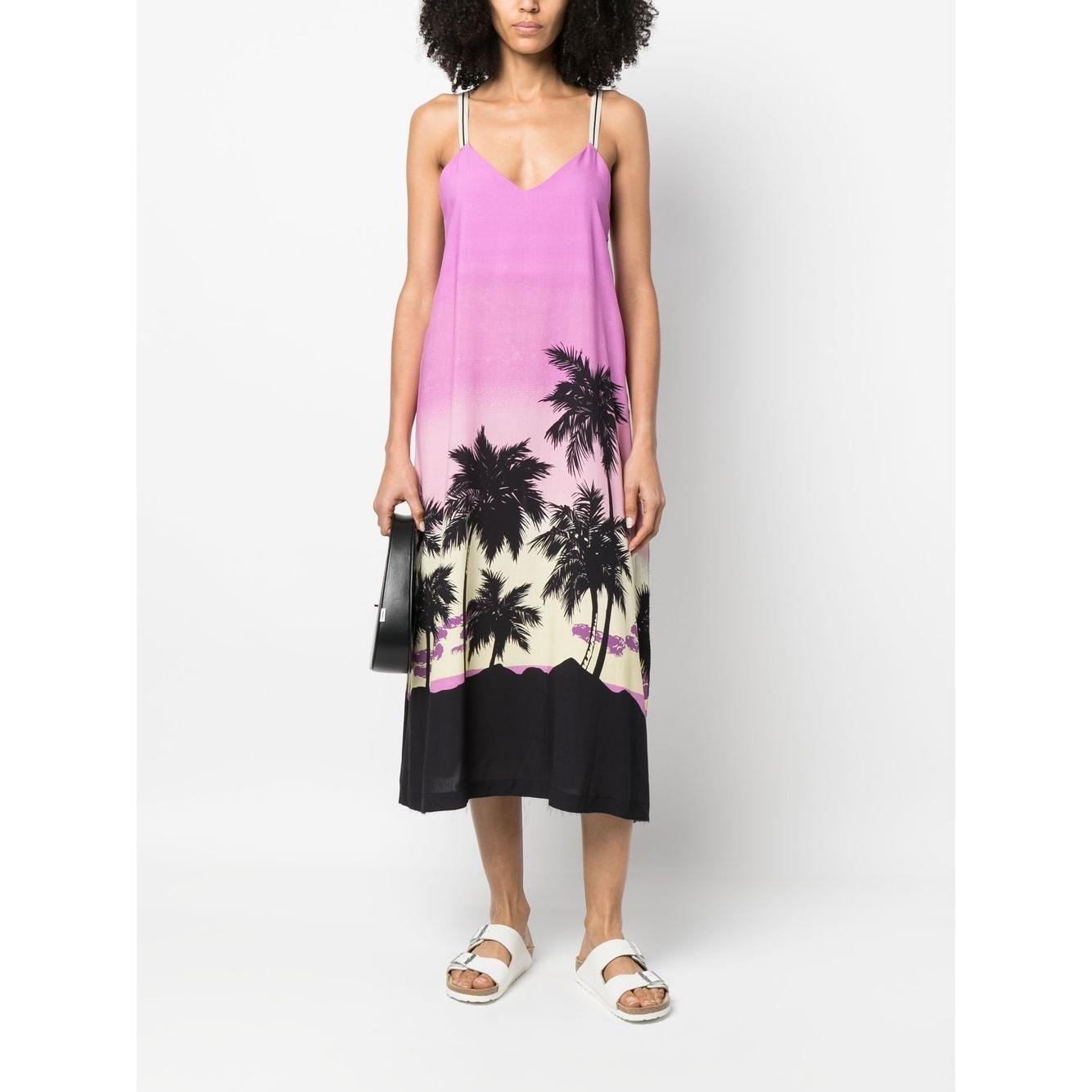 Palm Angels Dresses Purple PWDJ001S23FAB0043710