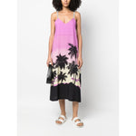 Palm Angels Dresses Purple PWDJ001S23FAB0043710