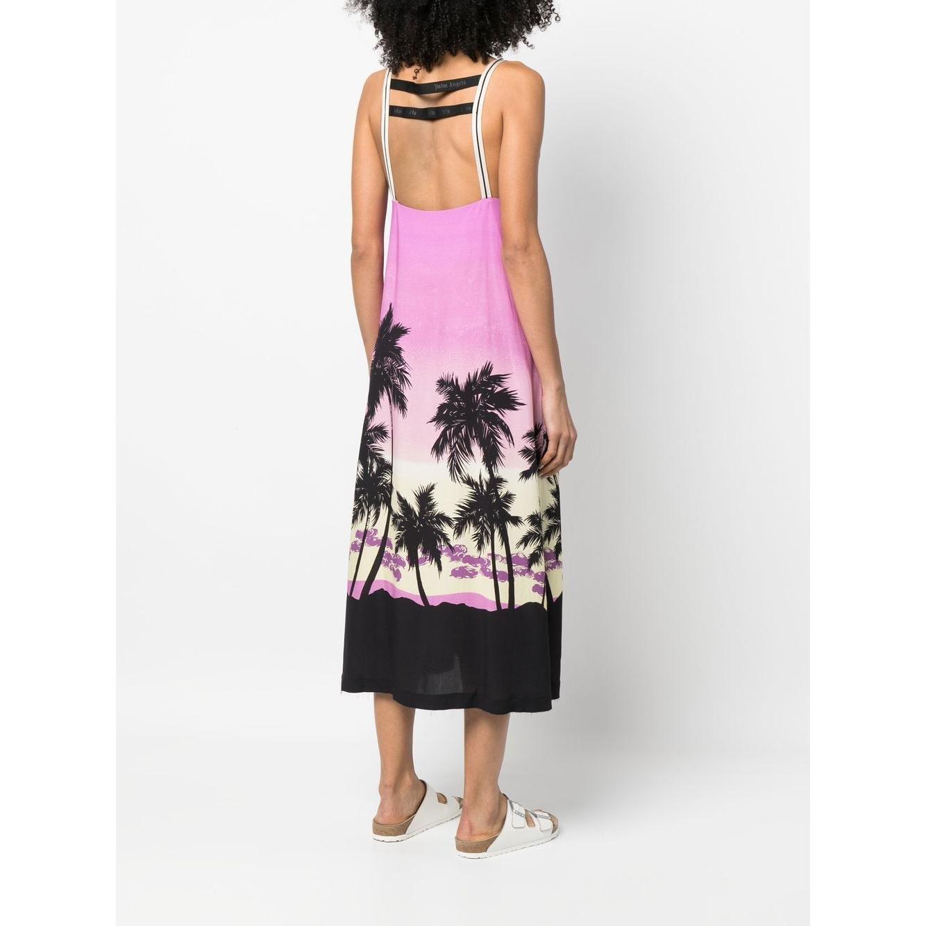 Palm Angels Dresses Purple PWDJ001S23FAB0043710