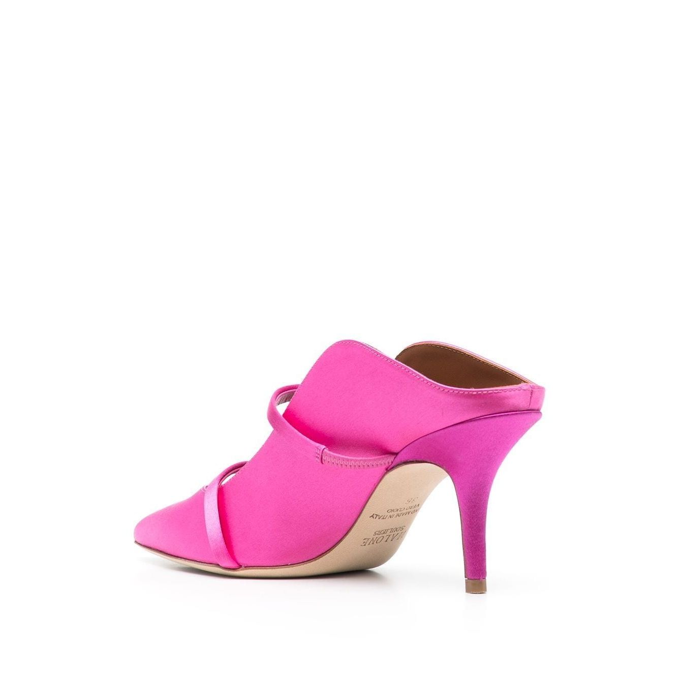 Malone Souliers With Heel Pink Medium Heel