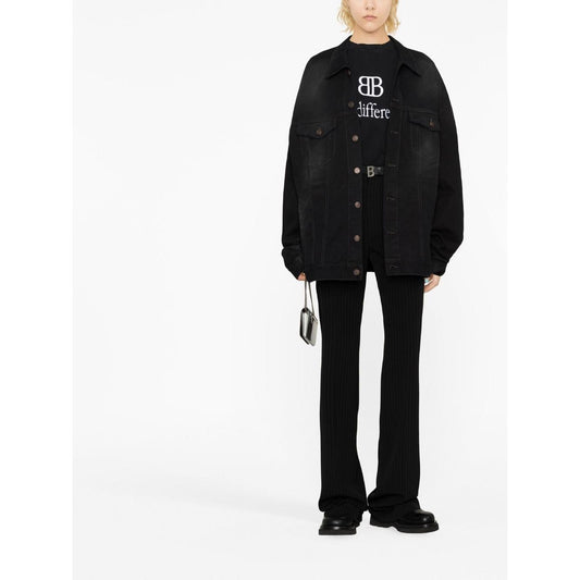 Balenciaga pinstripe straight-leg trousers 725513TNT361070