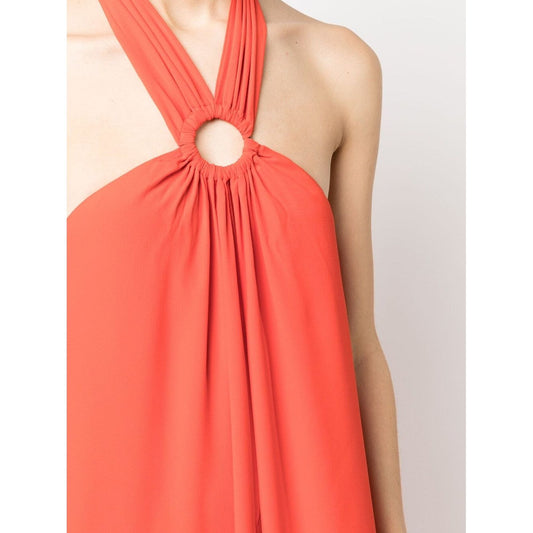 Erika Cavallini Semi-Couture Dresses Red E3ST20LINETTEC45