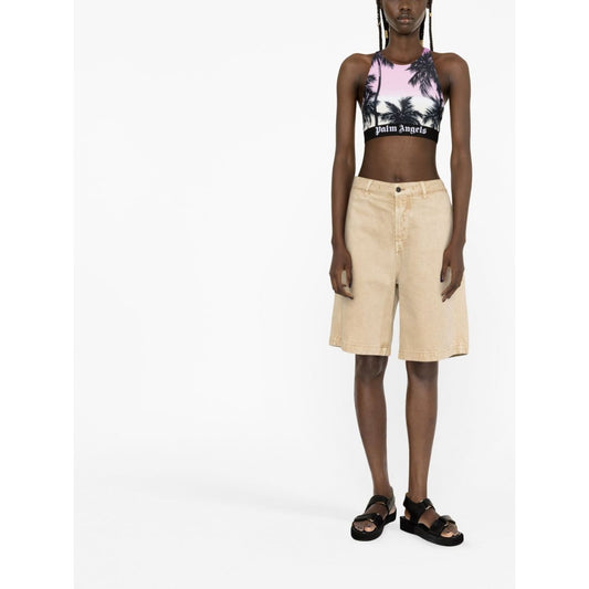 Palm Angels Top Purple PWVO024S23FAB0033710