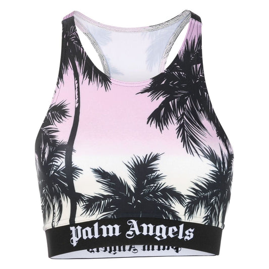 Palm Angels Top Purple PWVO024S23FAB0033710